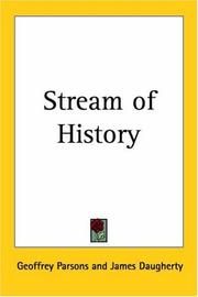 The stream of history by Geoffrey Parsons