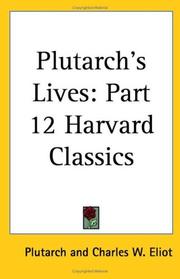 Cover of: Plutarch's Lives by Plutarch