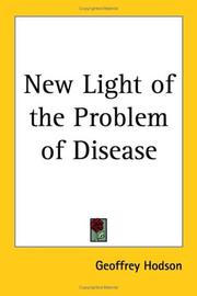 Cover of: New Light of the Problem of Disease