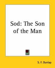 Cover of: Sod by S. F. Dunlap