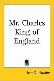 Cover of: Mr. Charles King of England