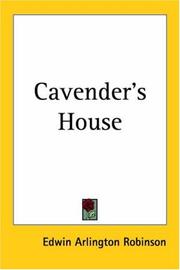 Cover of Cavender's house