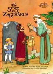 Cover of: Alice-Story of Zacchaeus (Alice in Bibleland Storybooks) by Alice Joyce Davidson