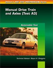 Cover of: ASE Test Prep Series -- (A3) by Delmar Publishers