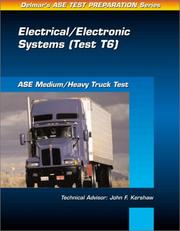 Cover of: ASE Test Prep Series -- Medium/Heavy Duty Truck (T6) by Delmar Publishers