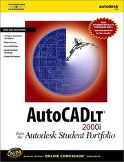 Cover of: AutoCAD LT 2000i by Autodesk Student Portfolio