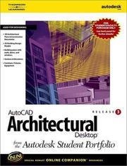 Cover of: Architectural Desktop Release 3