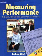 Cover of: Measuring Performance: Early Childhood Educator in Practice