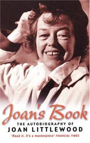 Cover of: Joan's book: the autobiography of Joan Littlewood