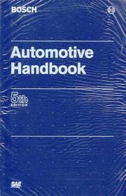 Cover of: Automotive Handbook by Ross Cox