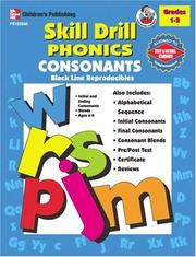 Cover of: Skill Drill Phonics Consonants | 
