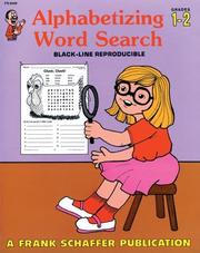 Cover of: Alphabetizing Word Search