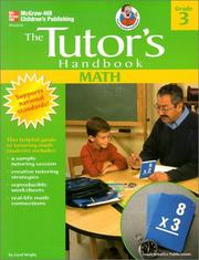 Cover of: Math Grade 3 (Tutor's Handbook)