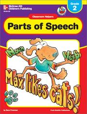 Cover of: Parts of Speech (Classroom Helpers) by Sara Freeman