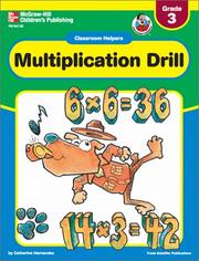 Cover of: Multiplication Drill (Classroom Helpers)