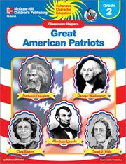 Cover of: Great American Patriots (Classroom Helpers)(Grade 2)