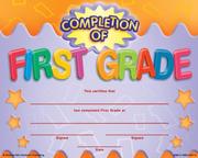 Cover of: Completion of First Grade Fit-in-a-Frame Award (Award Certificates) by 