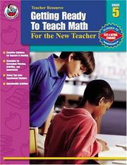 Cover of: Getting Ready to Teach Math, Grade 5: For the New Teacher (Getting Ready to Teach)