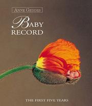 Cover of: Baby Record: The First Five Years