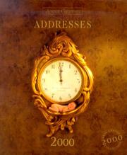 Cover of: Addresses 2000