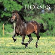 Cover of: Horses 2004 12-month Wall Calendar