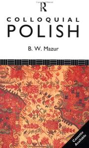 Colloquial Polish by B. W. Mazur