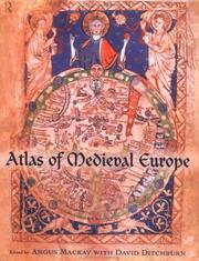Cover of: Atlas of Medieval Europe by Angus Mackay