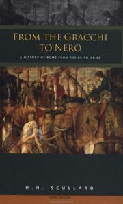 Cover of: From the Gracchi to Nero by H. H. Scullard