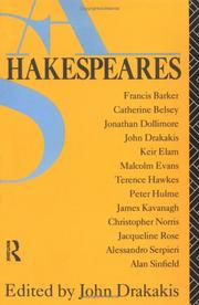 Cover of: Alternative Shakespeares (New Accents)