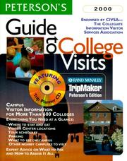 Cover of: Peterson's Guide to College Visits 2000 by Peterson's, Peterson's