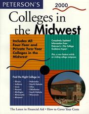 Peterson's Colleges in the Midwest, 2000 (16th ed by Peterson's