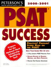 Cover of: Peterson's Psat Success 2000-2001 (Psat Success, 2000-2001)