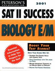 Cover of: Sat II Success 2001  by Gloria Dyer, Gordon Chenery, Tract Halward, Tracy Halward, Gloria Dyer, Gordon Chenery, Tract Halward, Tracy Halward