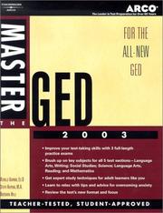 Cover of: Master the GED 2003 (Master the Ged)