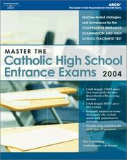 Cover of: Master the Catholic HS EntranceExam 2004 (Master the Catholic High School Entrance Examinations)