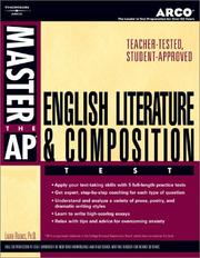 Cover of: Master AP English Liter & Compreh, 7E (Master the Ap English Literature & Composition Test)