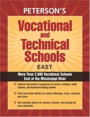Cover of: Vocational & Technical Schools--East 8th Editon