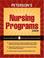 Cover of: Nursing Programs 2009 (Nursing Programs)