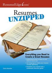 Cover of: Resumes Unzipped