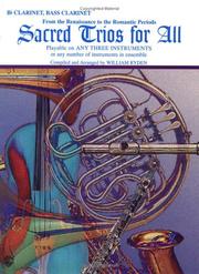 Cover of: Sacred Trios for All: B Clarinet, Bass Clarinet (Sacred Instrumental Ensembles)