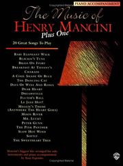 Cover of: The Music of Henry Mancini, Plus One by Henry Mancini, Henry Mancini