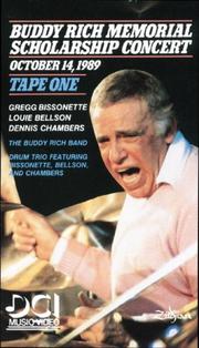 Cover of: Buddy Rich Memorial Scholarship Concerts 1