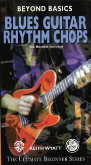 Cover of: Blues Guitar Rhythm Chops (Beyond Basics) by Keith Wyatt