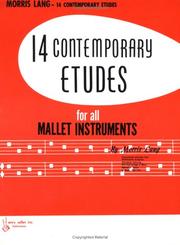 Cover of: 14 Contemporary Etudes for All Mallet Instruments | Morris Lang