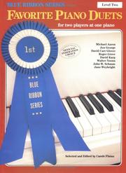 Cover of: Favorite Piano Duets / Volume 1 - Level 2 by Carole Flatau