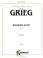 Cover of: Grieg / Holberg Suite Op.40