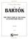 Cover of: Bartok First Term at the Piano