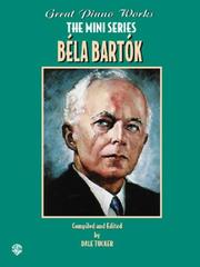 Cover of: Bela Bartok by Dale Tucker