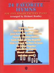 Cover of: 24 Favorite Hymns for Five Finger Pattern Piano