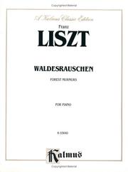 Cover of: Liszt Waldesrauschen (Forest Murmors)